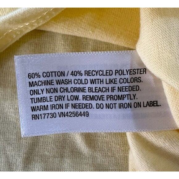 Goodfellow & Co Men's Yellow Solid Tank Size M - Picture 8 of 9